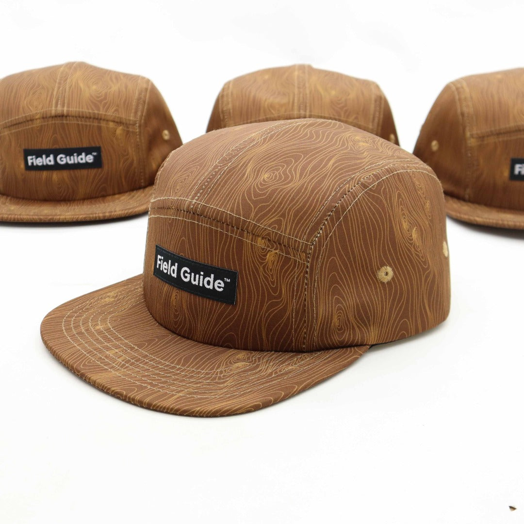 Woody 5 Panel Wooden Wood Hat